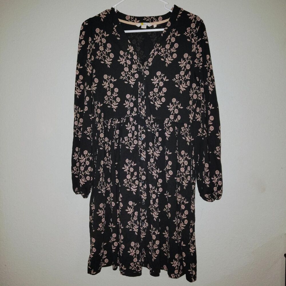 Boden Women's Black Dress